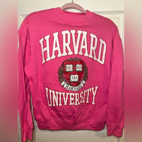 Harvard University Pink Sweatshirt - Picture 1 of 1